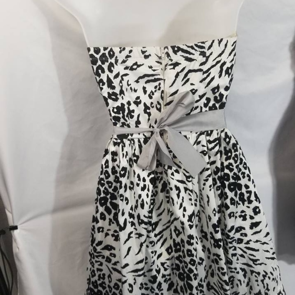 Black & White Leopard Print Ruby Rox Dress Size 5 - image 2